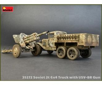 1:35 Camion Sov. 2t 6x4 m. 76mm USV-BR Pak