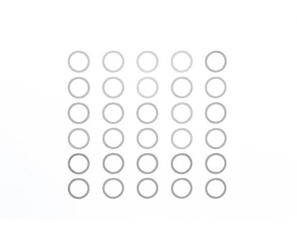 10mm Shim Set, RC accessory, 0.1-0.3 mm spacers