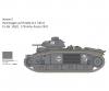 Italeri Char B1 Bis 1:56 Tank Model Kit