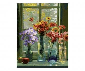 Flower Love 40 x 50 cm - Painting by Numbers