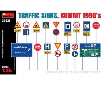 1:35 Panneaux de signalisation Koweït 1990