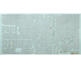 1:35 WWII Zimmerit Sheet Elefant, model accessory