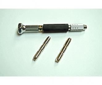 Fine Pin Vise D-R, hobby drill, 0.1-3.2 mm