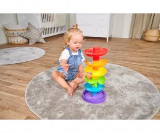 ABC Spin & Roll Rainbow Tower