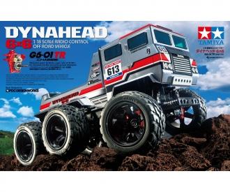 TAMIYA DYNAHEAD 6x6 1/18 RCカー Buy 1:18 RC Dynahead 6x6 (G6-01TR) online | Tamiya