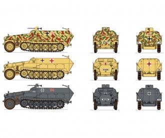 Italeri Sd.Kfz.251/1 Ausf. C 1:72 Fast Assm. Kit