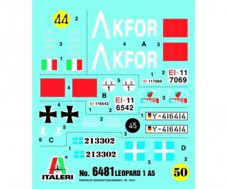 Leopard 1A5 WA 1:35 Tank Model Assembly Kit