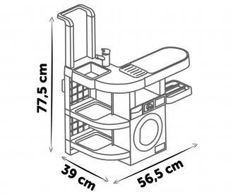 Smoby Rowenta Wash&Clean Laundry