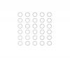 6 mm Shim Set, model accessory, 0.1 0.2 0.3 mm