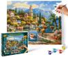 At Lake Como 24 x 30 cm - Painting by Numbers