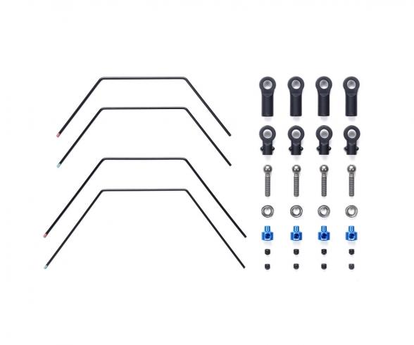 TA08 Stabilizer Set F/R, chassis accessory kit
