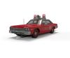 Scalextric Dodge Monaco Slot Car Chicago Fire