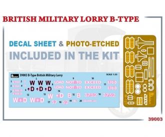 1:35 British Military Lorry B-Type