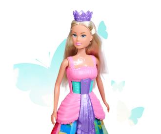 Steffi LOVE Magic Rainbow – Poupée Princesse 29 cm