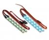 LED Light Stick Set blue, lighting set, 4.8-6V