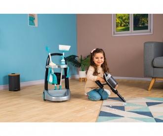 Smoby Rowenta trolley + vacuum cleaner