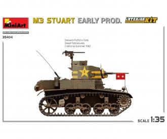 1:35 M3 Stuart frühe Produktion Interior Kit