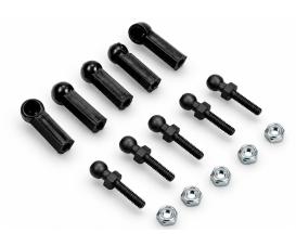 M2 Ball Head Adjuster Set, model accessory, steel