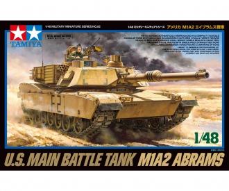 1:48 US M1A2 Abrams, model assembly kit
