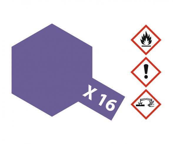 X-16 Purple Gloss, acrylic paint, 10 ml
