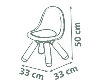 Smoby Life Kid Kinderstuhl, Terrakotta