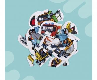 6 erste Puzzles – Fahrzeuge