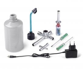 Nitroset incl. USB charger, tool set, 14+