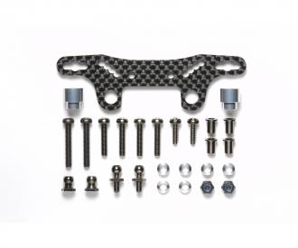 TT-02 Carbon Dstay II, RC chassis stay, 3.5mm