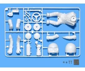 WR-02 Driver Full Body Kit, plastic assembly figure