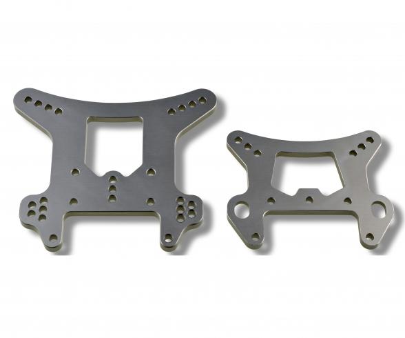 Virus 4.0 Shock Towers, RC spare part, front rear