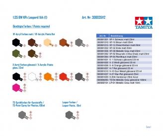 1:35 BW MBT Leopard 1A4, plastic model kit