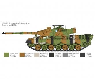 Leopard 1A5 WA 1:35 Tank Model Assembly Kit