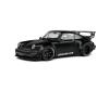 RWB Bodykit Darth Vader, voiture miniature en métal moulé, 1:18