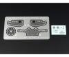 1:24 GMA T.50, plastic model kit, gullwing hood