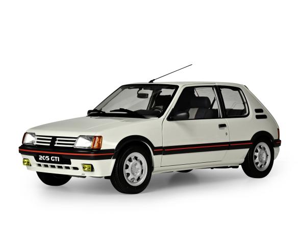 1:8 IXO Peugeot 205 GTI Weiß