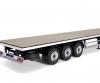 1:14 3-axle flatbed trailer III Steel