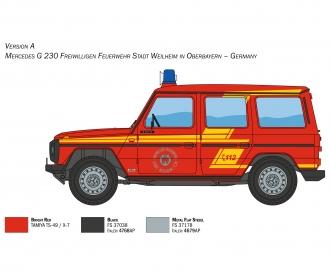 1:24 Mercedes-Benz G230 Pompiers