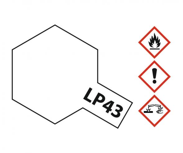 LP-43 Pearl White Gloss, lacquer paint, 10 ml