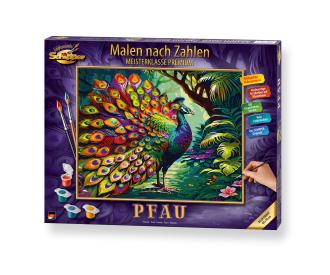 Peacock 40 x 50 cm - Painting by Numbers