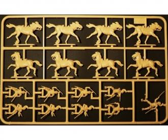 Italeri 1:72 Scale French Heavy Cavalry Model Kit - 17 Figures