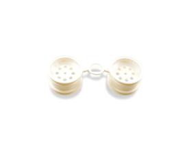 Rear Wheel Wild One white (2) 4P 58525