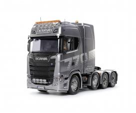 1:14 RC Scania 8x4/4 Gun Met. Lack