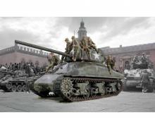Italeri M4A1 Sherman with U.S. Infantry Kit