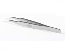 HG Angled Tweezers, model tool, stainless steel