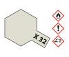 X-32 Titanium Silver Gloss, acrylic paint, 23 ml