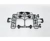 TL-01 Upright C-Holder Set, chassis spare parts