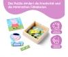 Peppa Pig Puzzle Habillage en Bois 14 Pièces