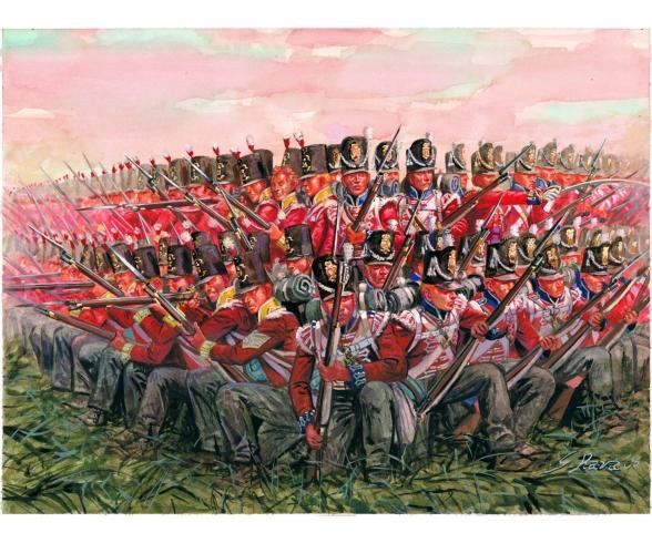 Italeri British Infantry 1815 Model Set 1:72