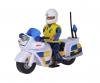 Moto de police Sam avec figurine