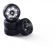 1:10 14 Spoke Smoke Wheel Set, RC wheels